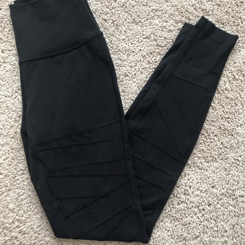 Lululemon WUNDER UNDER PANT (HI-RISE) TECH MESH